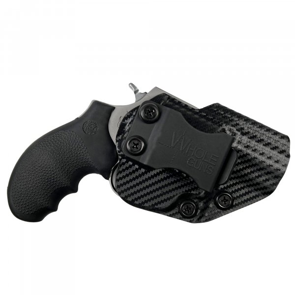 IWB Sweat Guard Holster - Inside the Waistband Holster - fits Taurus 856 2'' (Carbon Fiber, Right)