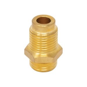 AES Industries AES122-53 Spray Gun Cup Adapter - M16 x 1.5 Male Thread - Brass
