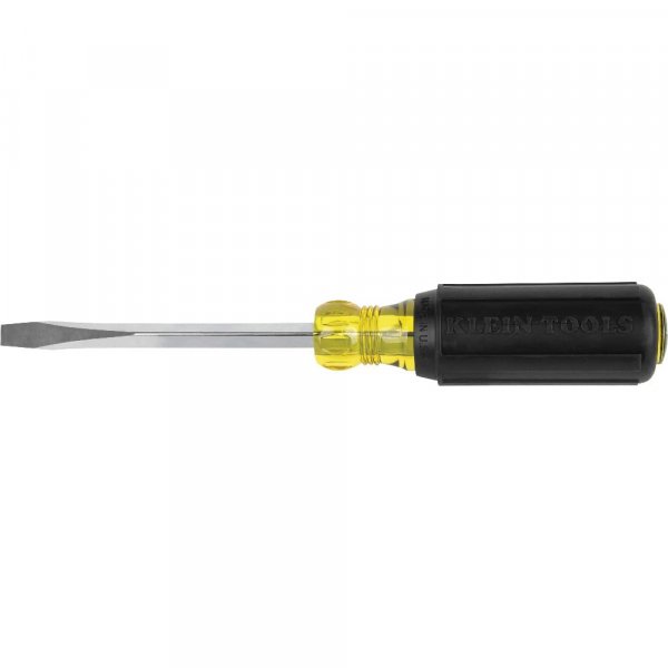 Klein Tools 600-4 1/4-Inch Keystone Cushion-Grip Screwdriver, Made in USA