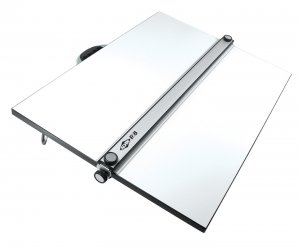 ALVIN Portable Drafting Board Size 24" x 36" Model PXB36 Easily Adjustable Drafting and Architecture Tool for Students and Professionals Drawing Board with Ergonomic Carrying Handle - 24 x 36 Inches
