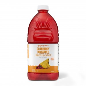 Amazon Grocery, Cranberry Pineapple Juice Cocktail, 64 Fl Oz