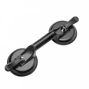 FCHO Glass Suction Cups Heavy Duty Aluminum Handle Glass Holder Hooks to Lift Large Glass/Moving Glass/Pad for Lifting/Dent Fixer