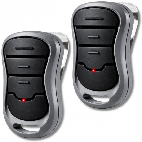 2X for Genie Intellicode Garage Door Remote, G3T-BX G3T-R 3-Button Genie Garage Door Opener Remote Replacement, Auto-Seek Dual Frequency (1997-Present)