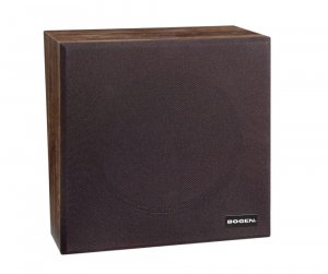 Bogen WB1EZ Bogen Wall Baffle Speaker  Walnut