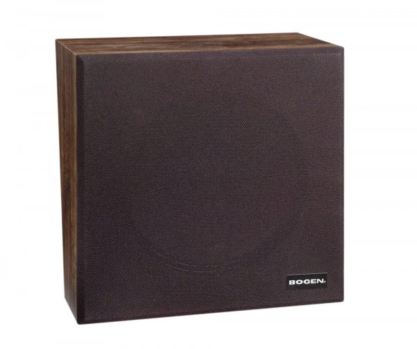 Bogen WB1EZ Bogen Wall Baffle Speaker  Walnut