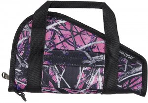Bulldog BD600MDG Muddy Girl Camo Single Pistol Nylon Case with Accessory Pocket
