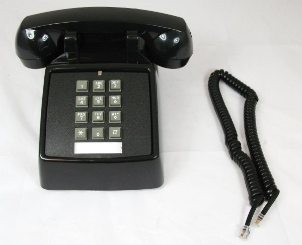 Cortelco 2500-VOE-MD-BK 250000-voe-20md Desk W/ Electric Ringer