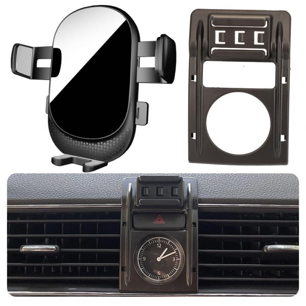 MikeHam Car Phone Holder for Volkswagen Passat Auto Accessories [Only for VW 2012-2017 Passat] [Auto Lock Hands Free Cell Phone Mount Car fits for iPhone & All Smartphones]