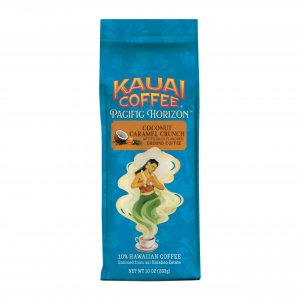 Kauai Coffee Ground Coffee - Coconut Caramel Crunch, 10 oz Bag
