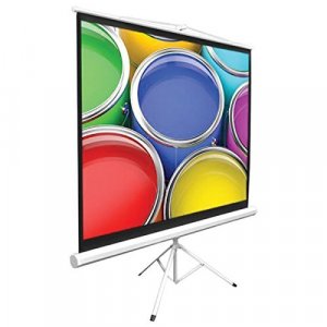 Pyle PRJTP42 Floor-Standing Portable Tripod Projector Screen (40")