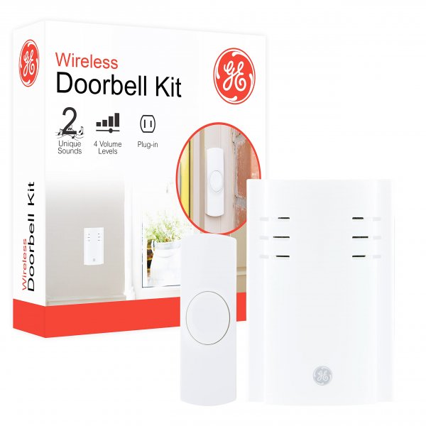 GE 19298 Pushbutton Doorchime 2 Melody