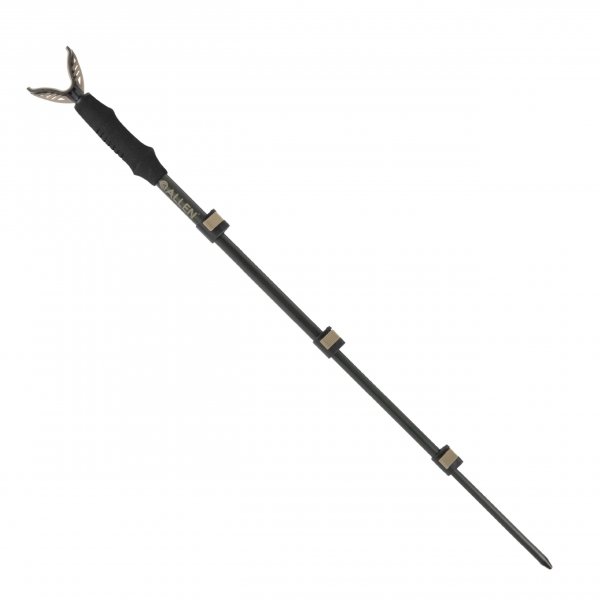 Allen Company Monopod Shooting Stick and Gun Rest (14.5" to 34") 2 lbs - Adjustable Height - Removable Cradle - Padded Grip - Aluminum - Rifle Shooting Rest, Camera Stand - Gun Accessories