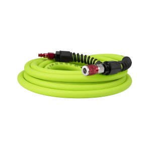 Flexzilla HFZP3825YW2D Pro Air Hose W/ Colorconnex Coupler Plug Type D