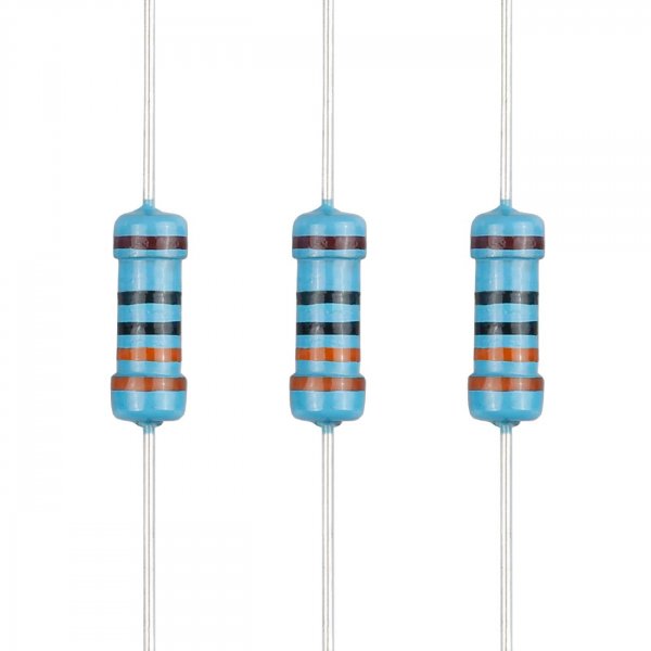 EDGELEC 100pcs 330 ohm Resistor 1/2w (0.5Watt) ±1% Tolerance Metal Film Fixed Resistor, Multiple Values of Resistance Optional