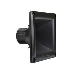 PRV AUDIO 1 Inch Exit Waveguide WG11-25 Non-resonant Reinforced Plastic Construction (ABS) Screw On Exponential Horn for 1 in Compression Drivers