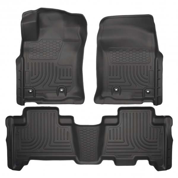 Husky 99571 Front/2nd Seat Floor Liners For 13-2020 4Runner/ 14-19 Gx460