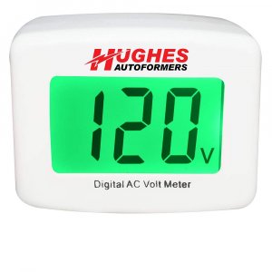 Power Watchdog Dual Color LED Digital Voltmeter (DVMDUAL) – Plug-in RV Voltage Monitor with Green/Red Display, Accurate AC Voltage Reader for RV Shore Power, Marine & Home Outlets