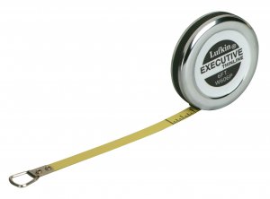 Crescent Lufkin 1/4" x 6' Executive® Diameter Pocket Tape Measure | W606P