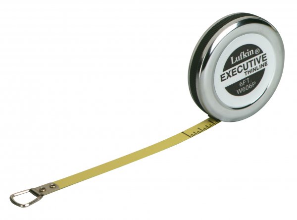 Crescent Lufkin 1/4" x 6' Executive® Diameter Pocket Tape Measure | W606P