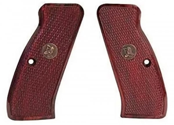 Pachmayr 63220 CZ 75/85 Renegade Series Rosewood Checkered Grip