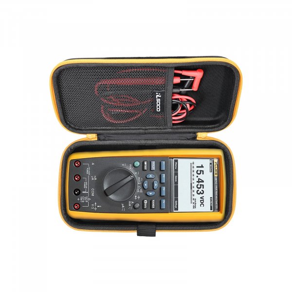 RLSOCO Carrying Case for Fluke 289/287 True-RMS Logging Multimeter & Works with UNI-T UT181A True RMS Data Logging Multimeter (Case Only)