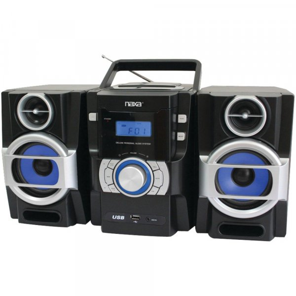 Naxa NPB429 Portable Mp3/Cd Player With Pll Fm Stereo Radio & Usb Input