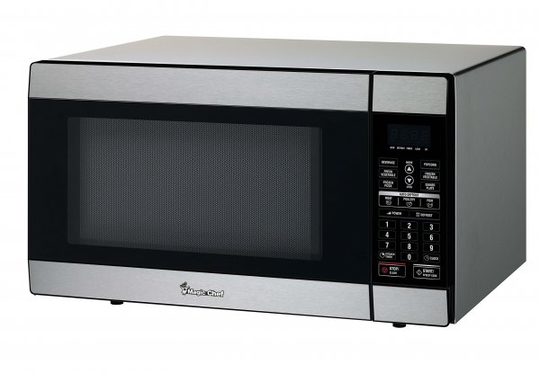 Magic Chef MCD1811ST 1.8 cu. ft 1,100W Stainless Steel Microwave w/Digital Touch