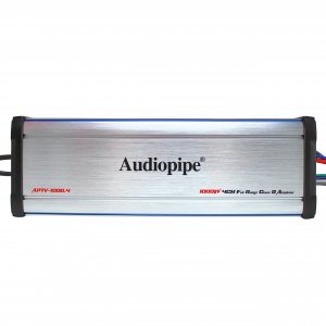 Audiopipe APTV10004 Micro 4 Channel Marine Amplifier, 1000 Watts