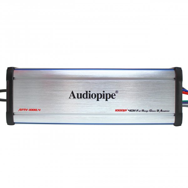 Audiopipe APTV10004 Micro 4 Channel Marine Amplifier, 1000 Watts
