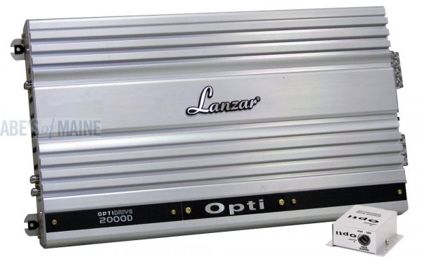 Lanzar OPTI2000D 2000 Watt Monoblock Car Amplifier