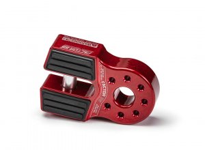 Factor55 0005001 Flatlink Winch Shackle Mount Assembly-Red