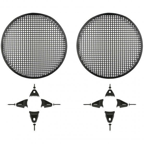 Nippon GR10 10 Clipless Black Waffle Woofer Grill