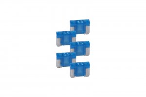 Audiopipe ATMLPM15A 15A Low Profile Mini Fuse 25 Pack