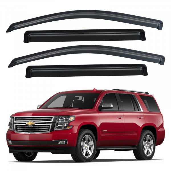 Window Visors Rain Guards for 2015-2020 Chevy Tahoe/GMC Yukon