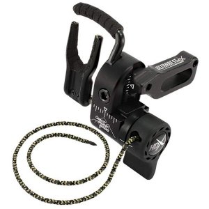 Quality Archery Designs Quality Archery Products UHXBK-R Right Hand HDX Arrow Rest, Black