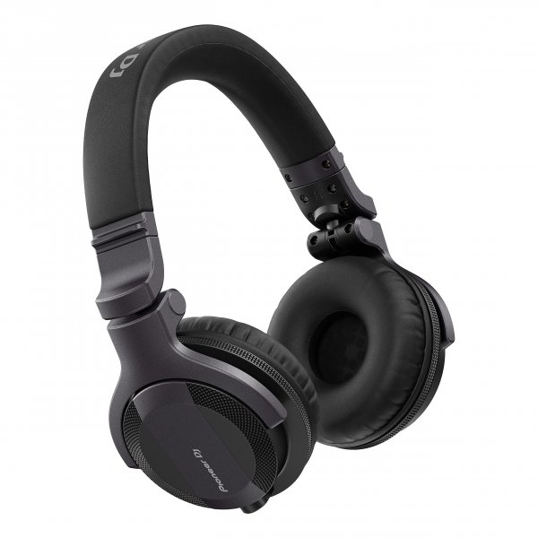 Pioneer DJ HDJ-CUE1 On-Ear Wired DJ Headphones, Foldable, Dark Silver