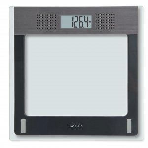 Taylor Precision Prod. 70844191M Talking Digital 440-lb Capacity Bathroom Scale