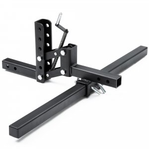 YITAMOTOR Manual Implement Lift 1-Point Lift System 50 Inches Width Fits for ATV/UTV 2 Inch Receiver