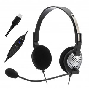 Andrea communications NC185VMUSB High Quality Digital Stereo USB Headset