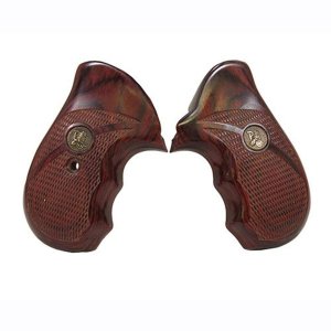 Pachmayr 63080 Taurus 85 Small Frame Renegade Series Rosewood Checkered Grip
