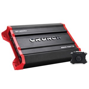 Crunch GP25001 Monoblock Amplifier, 2500 Watts