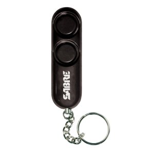 Sabre PA01 Personal Alarm with Key Ring - Black