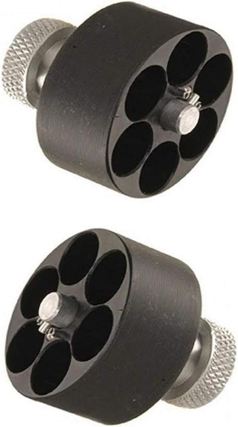 HKS 10-A Revolver Speedloader S&W 10,12,13,14,15,19,64,66,67/Taurus 606, 65, 66, 80, 82 (2-(Pack))