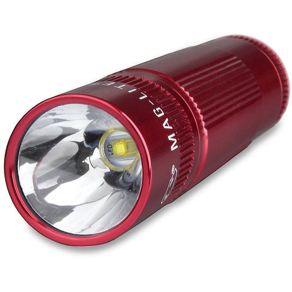 Maglite XL50S3036 3Cell AAA Led Flashlight Red