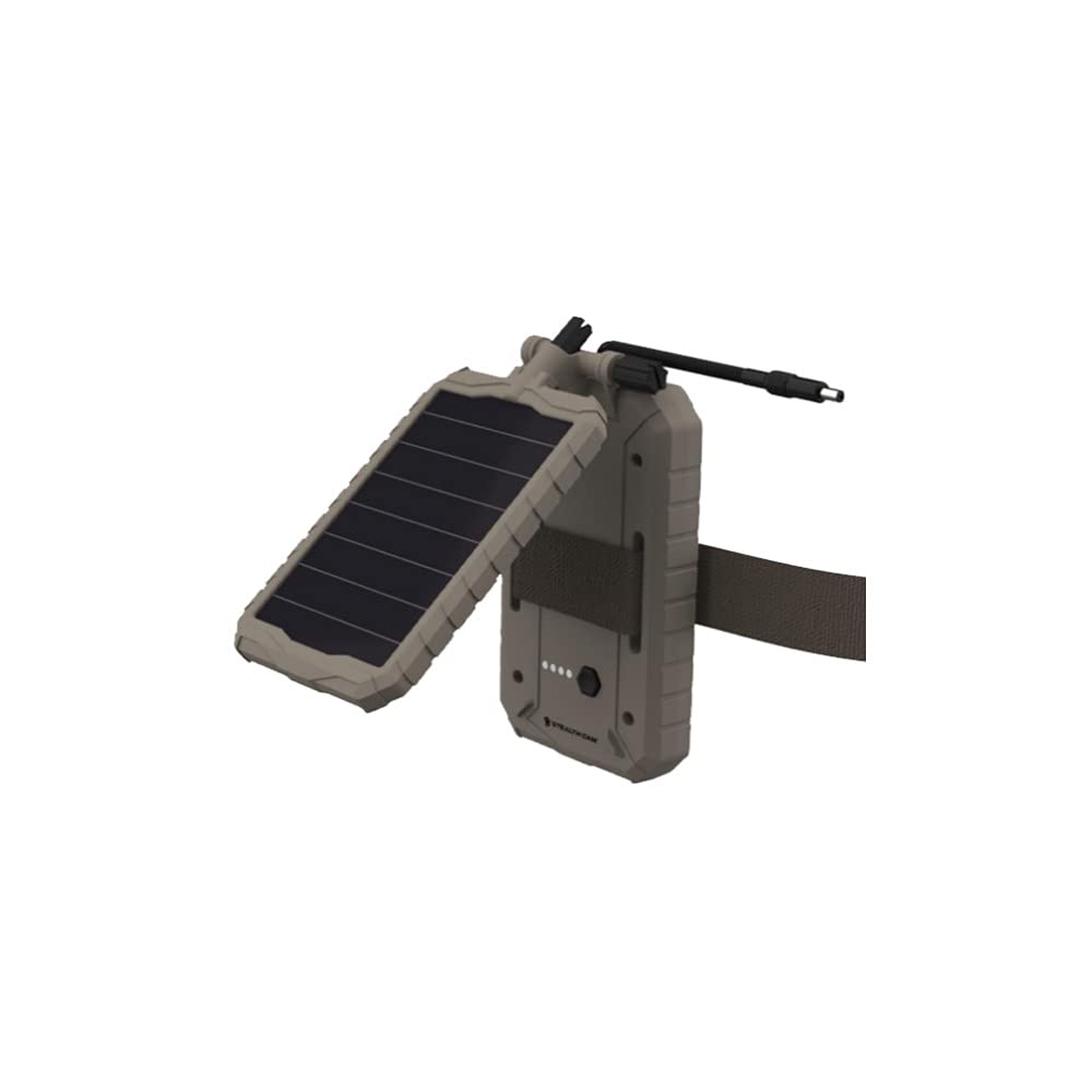 Stealthcam SOLP3X 3,000mah Solar Battery Pack
