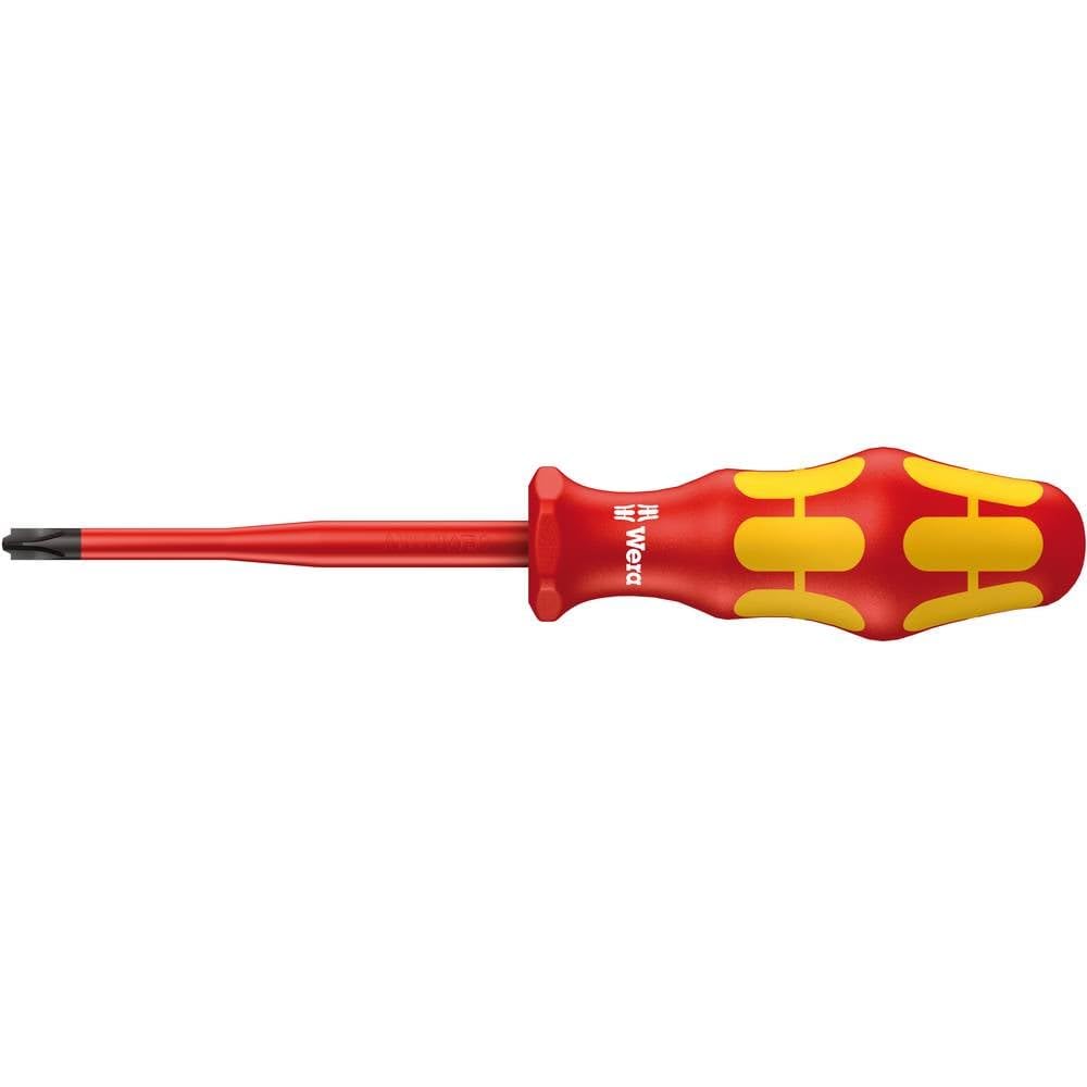 WERA 05006456001 162 is PH/S VDE Insulated Screwdriver with Reduced Blade Diameter for PlusMinus Screws (Phillips/Slotted), # 2 x 100 mm