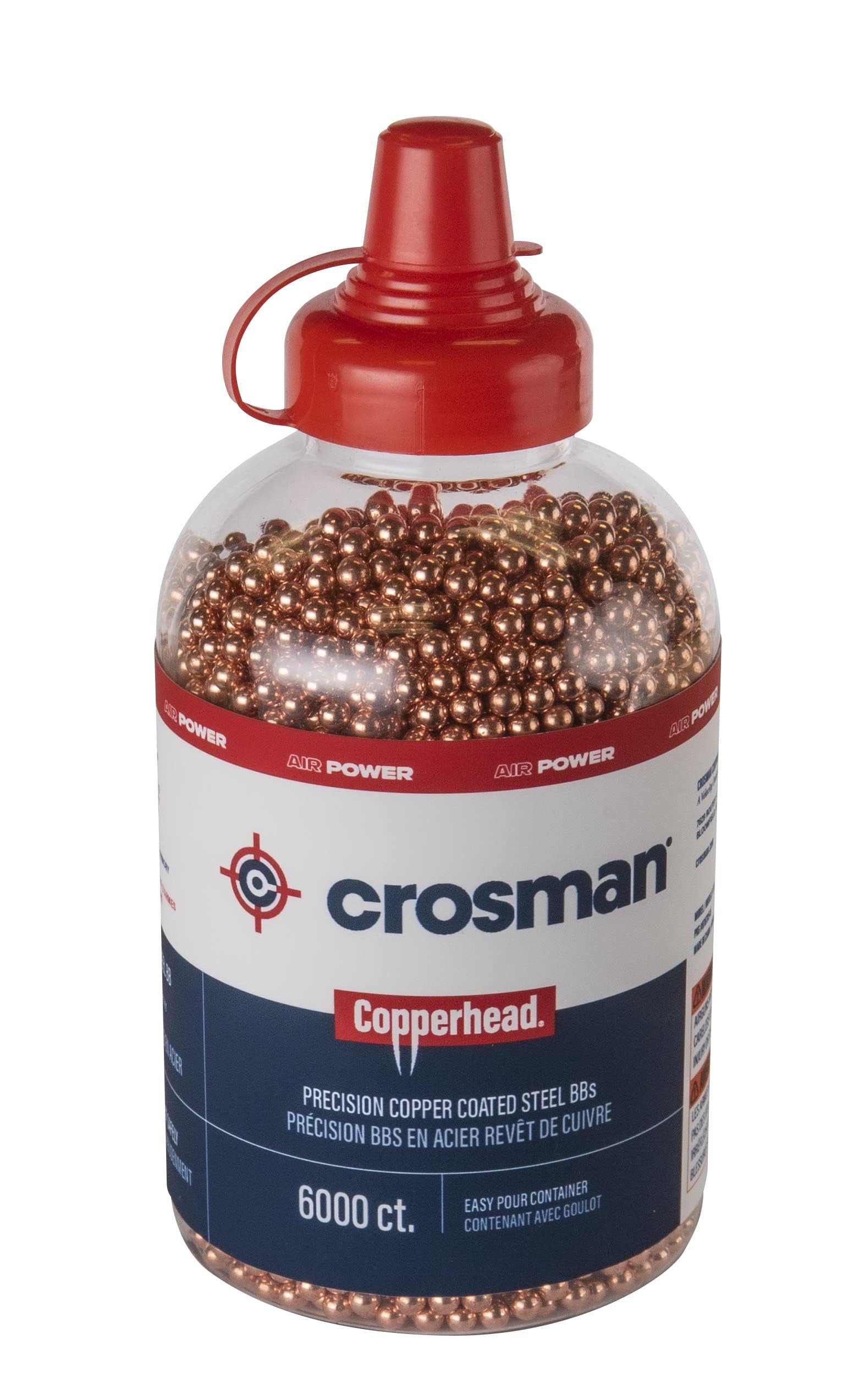 Crosman Copperhead 4.5mm Steel BBS - EZ-Pour - 6000 Count