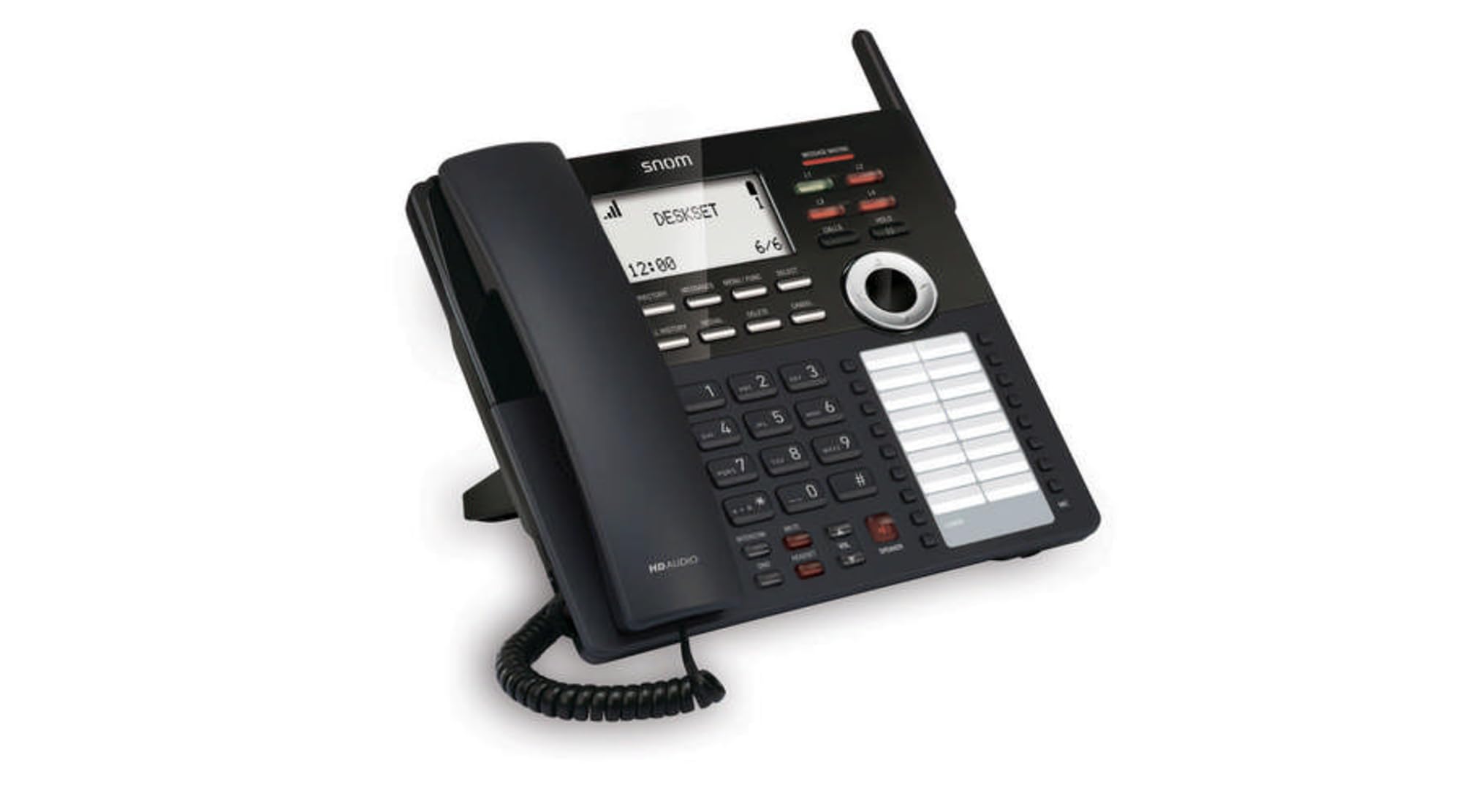 Snom Technology M18-KLE SIP DECT 4-Line Deskset