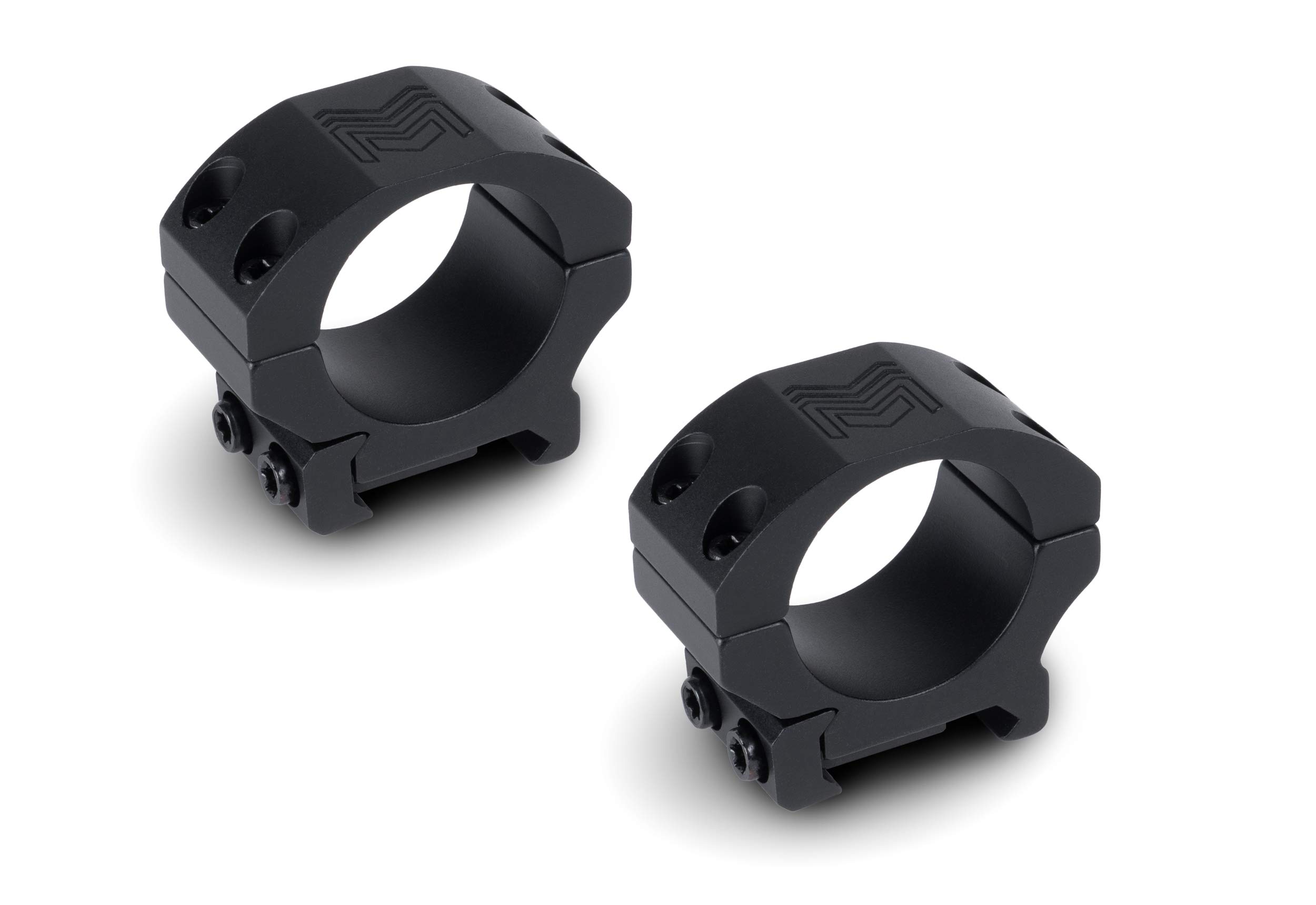 Monstrum Precision Picatinny Scope Rings | 1 inch Diameter | 0.80 inch Center Height