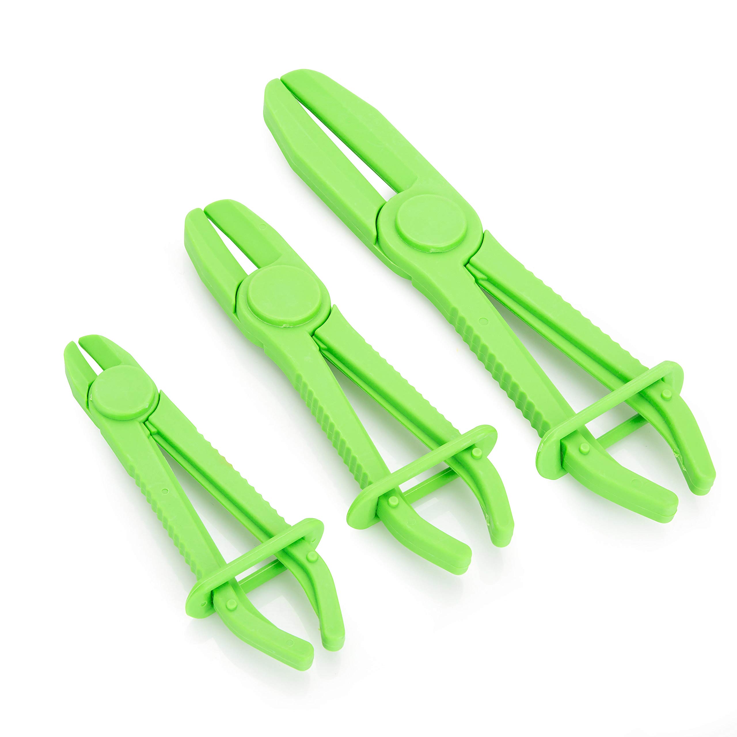 OEM Tools 24689 3-Piece Hose Clamps (Green)